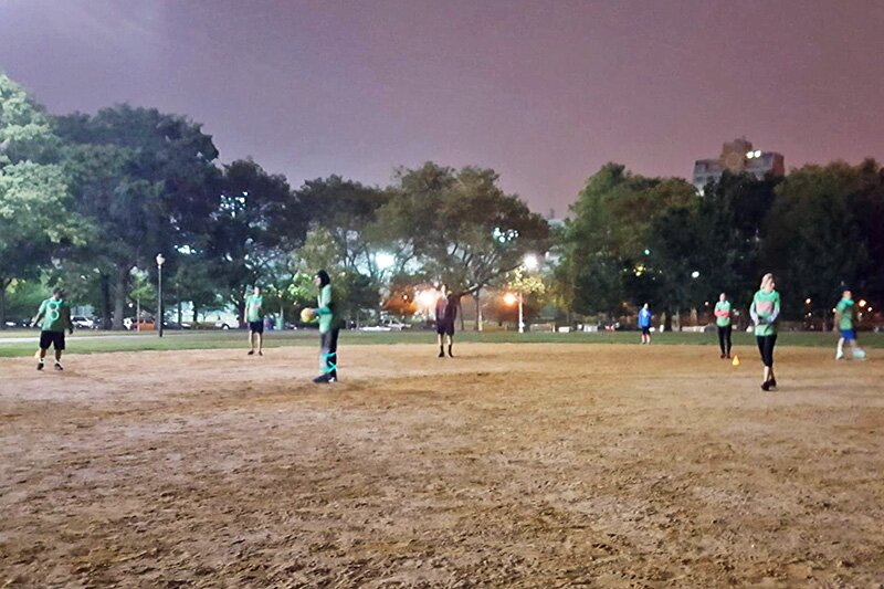 DMC New York played in a Brooklyn kickball league